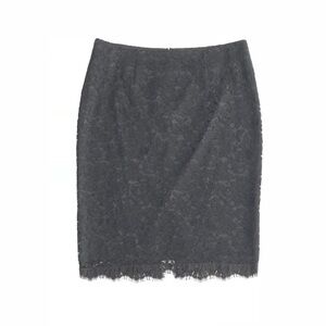 Rebecca Taylor Lace Pencil Skirt Career Lined EUC